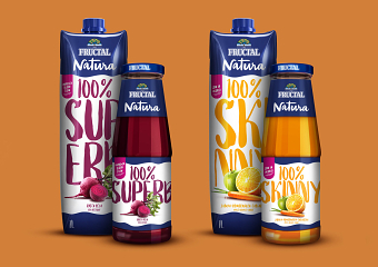 Fructal Natura packaging redesign