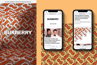 Burberry Digital Advertising