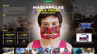 MASCARILLAS DE LA TIRANA (TIRANA MASKS)