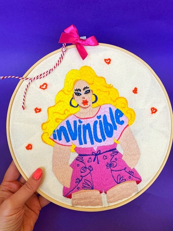 Embroidery illustrations