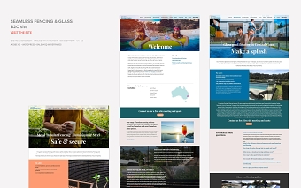 Construction contractor website design and build