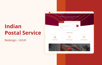 Indian Postal Service - UI/UX Redesign