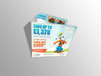 Trifold Brochure for Disney Hotels