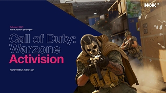 Hill+Knowlton Strategies & Activision – Call of Duty: Warzone