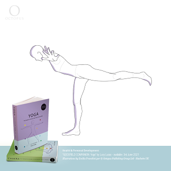 illustrations for “GODSFIELD COMPANION: Yoga” by Lucy Lucas