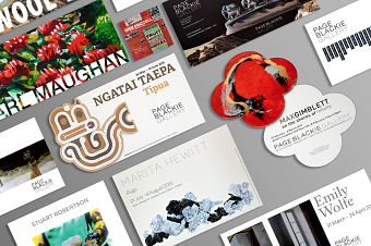 Page Blackie Gallery invites