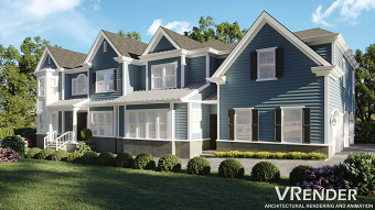 Residencial Project 3D Rendering