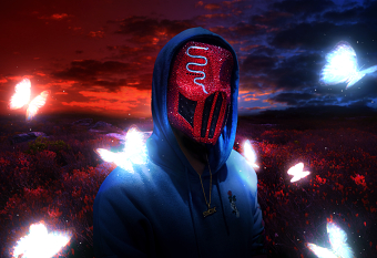 The red mask
