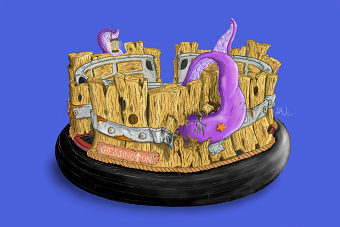 River Rapids Raft Concept