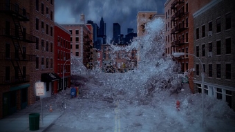 Flooded Street VFX Sequence