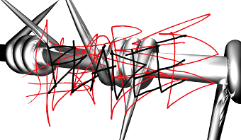 Bladee Red Light - Album artwork  reimagined