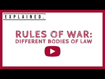 (ICRC) What is the difference between IHL, human rights law + international criminal law?