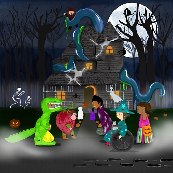 Scary Spooky Trick or Treating