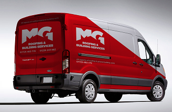 Helping a small business to stand out: MG Roofing