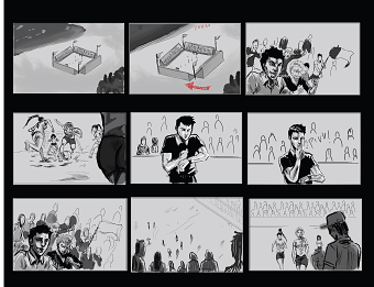 Storyboard training Commercial Guaraná Antártica