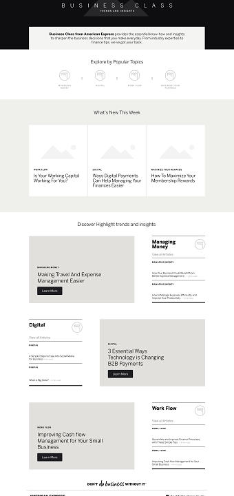 Trends & Insights Page