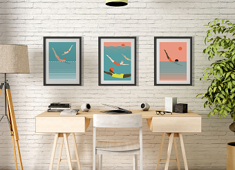 Swimadelica illustrated products