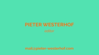 Edit Showreel: Pieter Westerhof