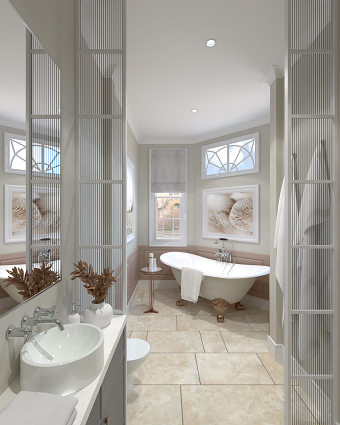 A Bathroom of A Care Home