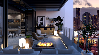 Balcony at Dusk
