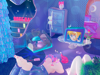 Victory 3D illustration