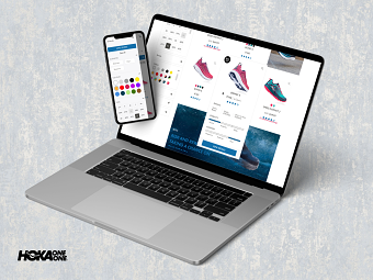 UI Design for Hoka One-One Ecom site