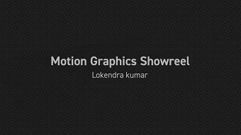 Motion Graphics Showreel