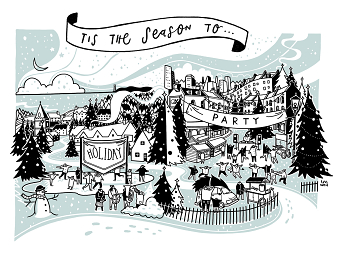 QX Festive e-card