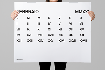 MMXXI Roman Calendar