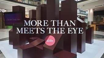 Alibi Brand Campaign Installation