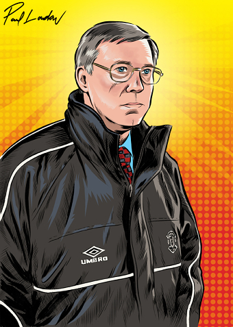 Manchester United Interactive Game Illustrations