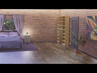 Fitting a chest to a shelving unit animation I made for a client
