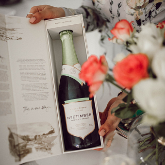 Packaging Illustrations for Nyetimber