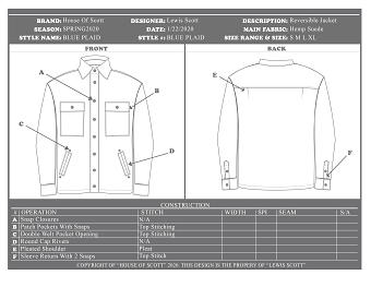 House Of Scott "Blue Plaid" Tech Pack
