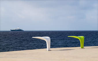 Whale Tail Bench