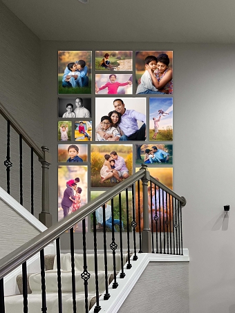 Custom Canvas Wrap Wall