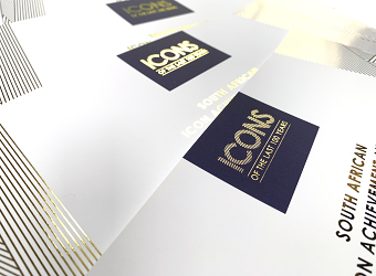 ‘ICONS of the last 100 years’ Fundraising Event - design direction and creation