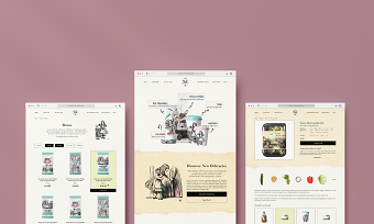 A Wonderful Website for Wonder Coffee