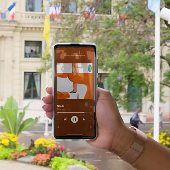 Cannes Lions x Spotify - Welcome Back to Cannes Social Media Ad