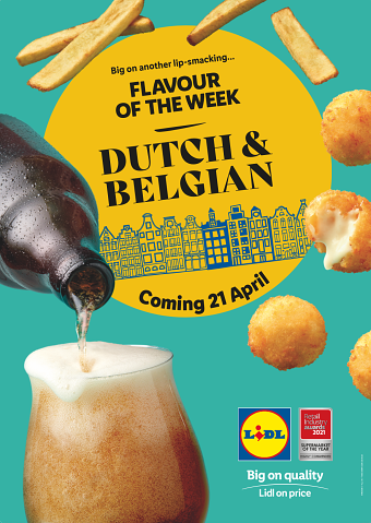 Flavour of the Week photography and Retouching for LIDL GB