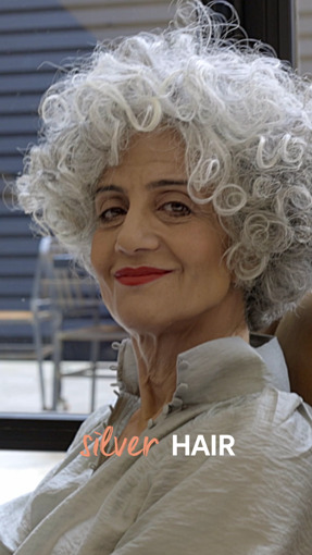 Social media assets for Wella - Grey Blending campaign