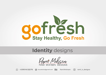 Identity designs Gofresh company