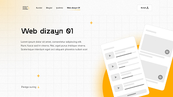 Web design 01 courses web site landing pge