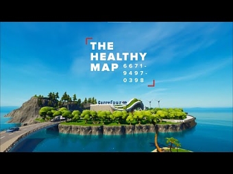 Carrefour x Fortnite: The Healthy Map