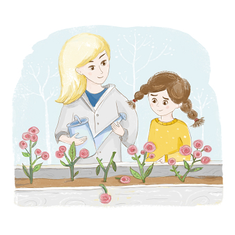 Children's books illustrations - random