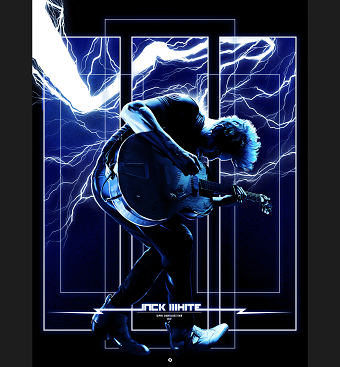 Jack White - Supply Chain Issues Tour Fan Poster