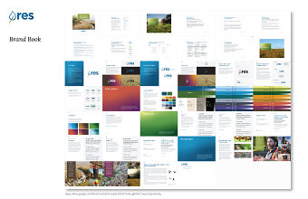Corporate rebranding for RES (Resource Environmental Solutions)