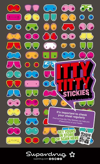 Itty Titty Stickies