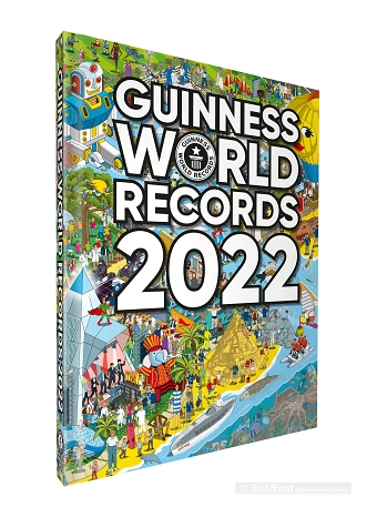 Guinness World Records 2022 Book Cover