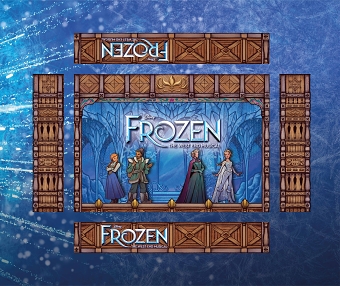 Layout design for Disney/Pollock’s ‘Frozen’ toy theatre